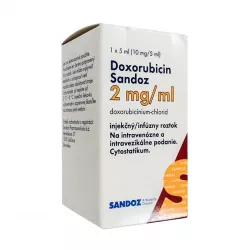 Доксорубицин Sandoz Словения/Австрия 2мг/мл фл. 5мл (10мг) в Волгограде и области фото
