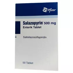 Салазопирин Pfizer табл. 500мг №50 в Волгограде и области фото