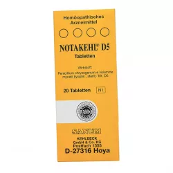 Нотакель D5 (Notakehl D5) табл. 20шт в Волгограде и области фото
