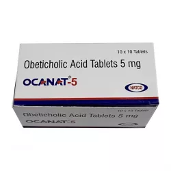 Окалива генерик (Ocanat / Ocabest - 5) :: Обетихолевая кислота 5мг табл. №100 в Волгограде и области фото