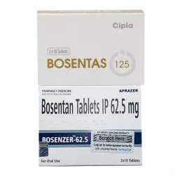 Бозентан (Bosentas Bosenzer, генерик Траклир) табл. 125мг №20 в Волгограде и области фото