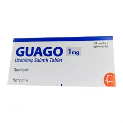 Гуанфацин Гуаго Guago : аналог Эстулик таб. 1мг N28 в Волгограде и области фото