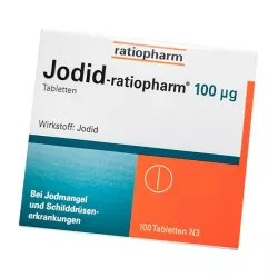 Йодид Ратиофарм (Калия Йодид) ГЕРМАНИЯ Ratiopharm 100мкг таб. №100 в Волгограде и области фото