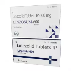 Зивокс аналог (Linezolid / Linospan / Linzosum) :: Линезолид Индия 600мг таб. №10 в Волгограде и области фото