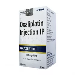 Оксалиплатин Oxazer конц. для приг. инъекц. р-ра 2мг/мл 50мл фл.100мг в Волгограде и области фото