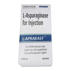 Аспарагиназа (L аспарагиназа) L-Aprakast 10000 МЕ лиоф. для приг. р-ра для инъек. №1 в Волгограде и области фото