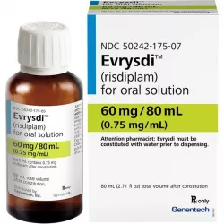 Рисдиплам Эврисди :: Risdiplam Evrysdi порошок для приг. р-ра для ор. прим. 60мг/80мл 0,75мг/мл в Волгограде и области фото