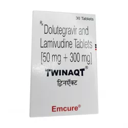 Твинакт Довато полный аналог :: Twinaqt :: Долутегравир Ламивудин 50+300мг таб. №30 в Волгограде и области фото