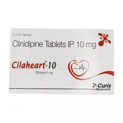 Цилнидипин таб. :: Cilaheart 10 мг №45 в Волгограде и области фото