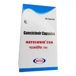 Ганцикловир таблетки (капсулы) Natclovir 250мг №30 в Волгограде и области фото