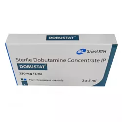 Добутамин Dobustat (dobutamine) р-р д/ин амп 250мг/5мл  №2 (2шт по 5мл) в Волгограде и области фото