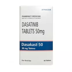 Дазатиниб (Dasakast) :: полный аналог Спрайсел :: таб. 50мг №60 в Волгограде и области фото